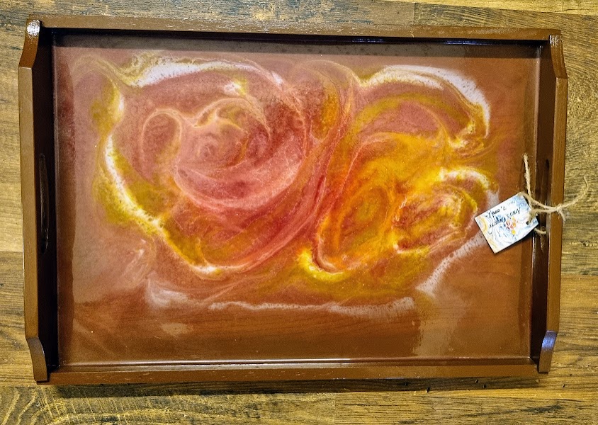 Wooden Tray # 4